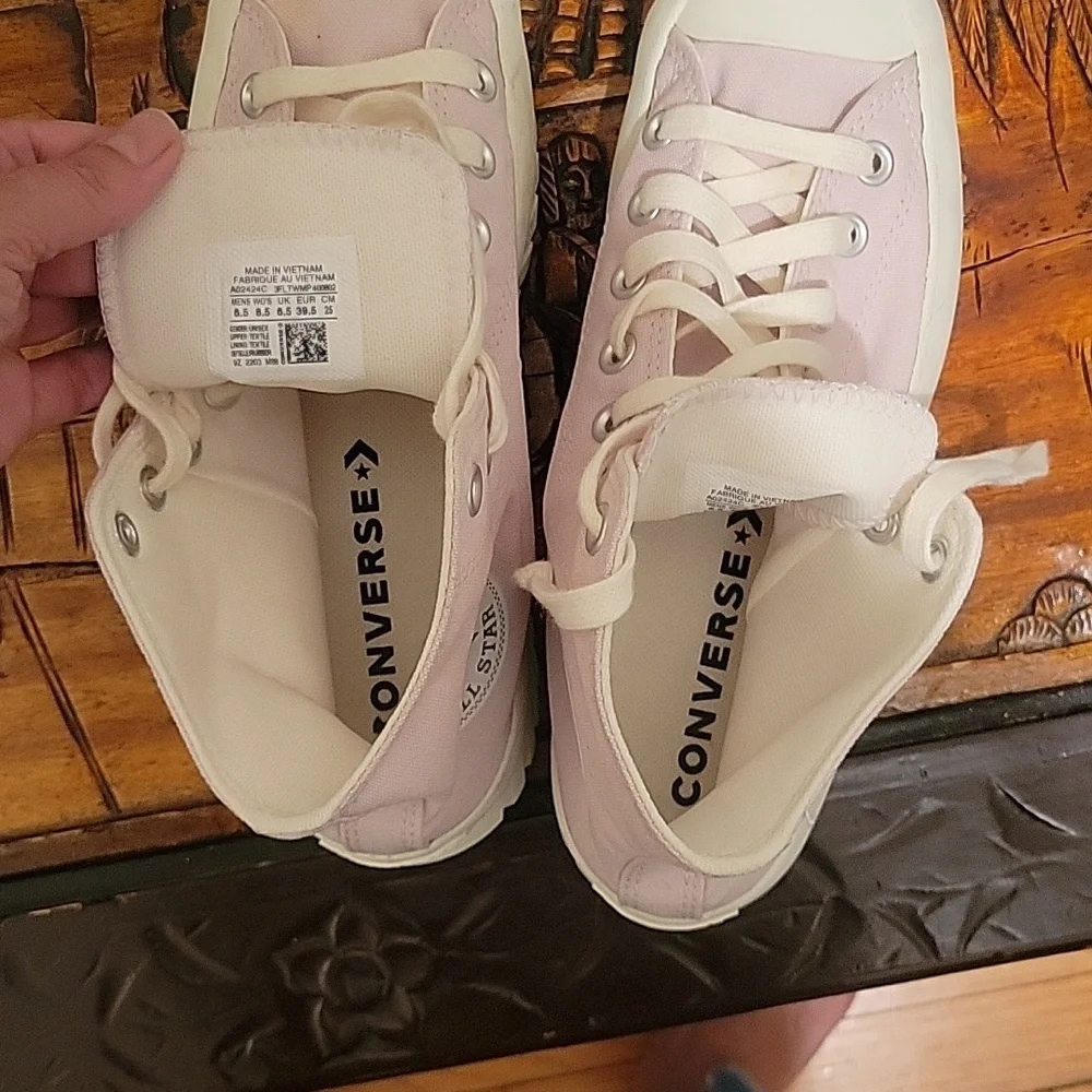 Converse lug sneakers‎ unisex women's 8.5 men's 6.5 EUC Sneakerhead Indie Sleaze